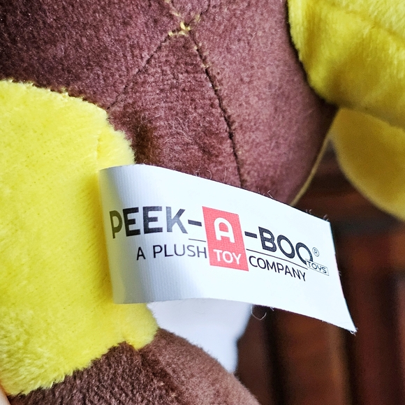 Peek-A-Boo Disguisimals Corgi Plush Bee Dog Dressed as a Bee Stuffed Animal Toy - Picture 10 of 11